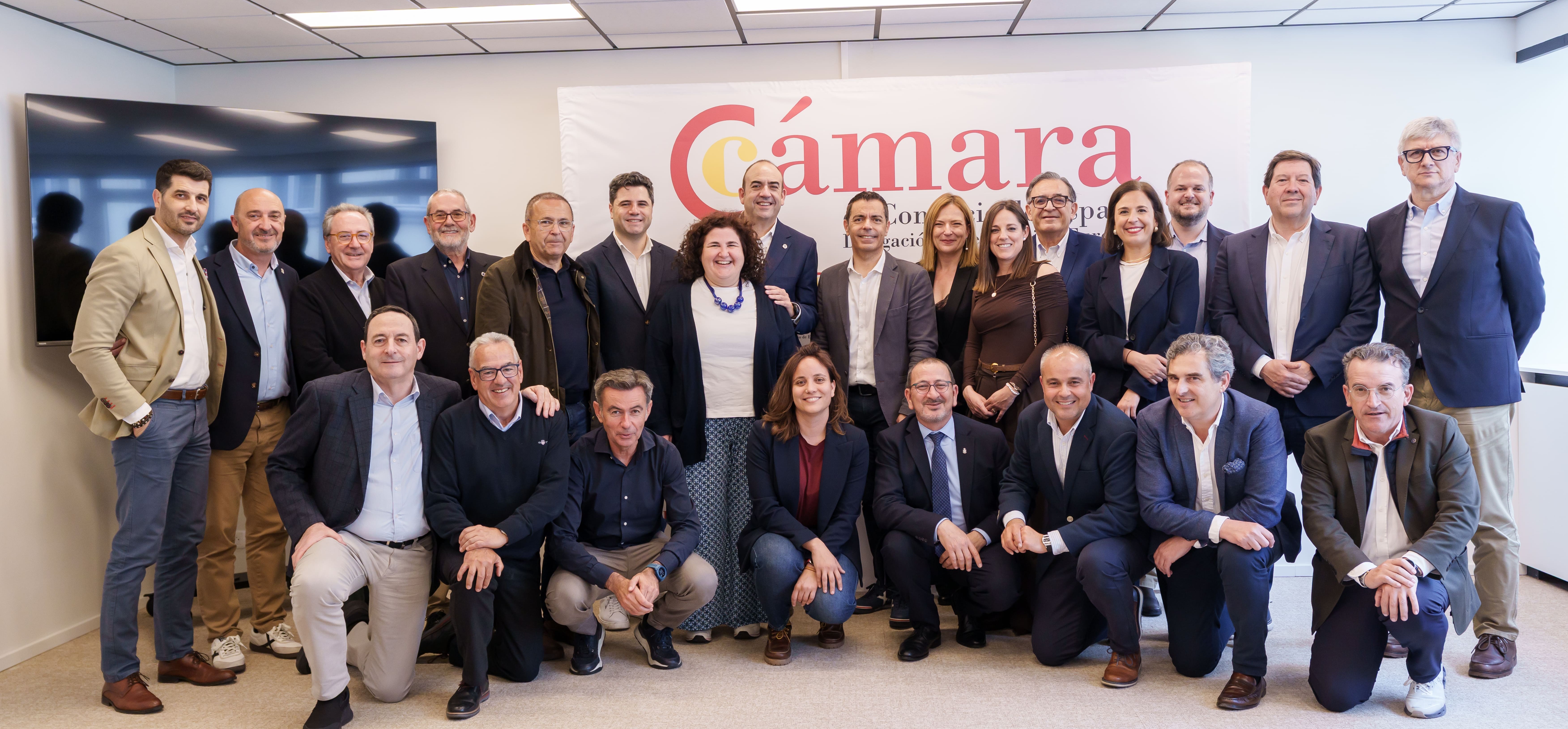 La Cámara de Comercio de Lorca celebra su reunión de pleno en Bruselas