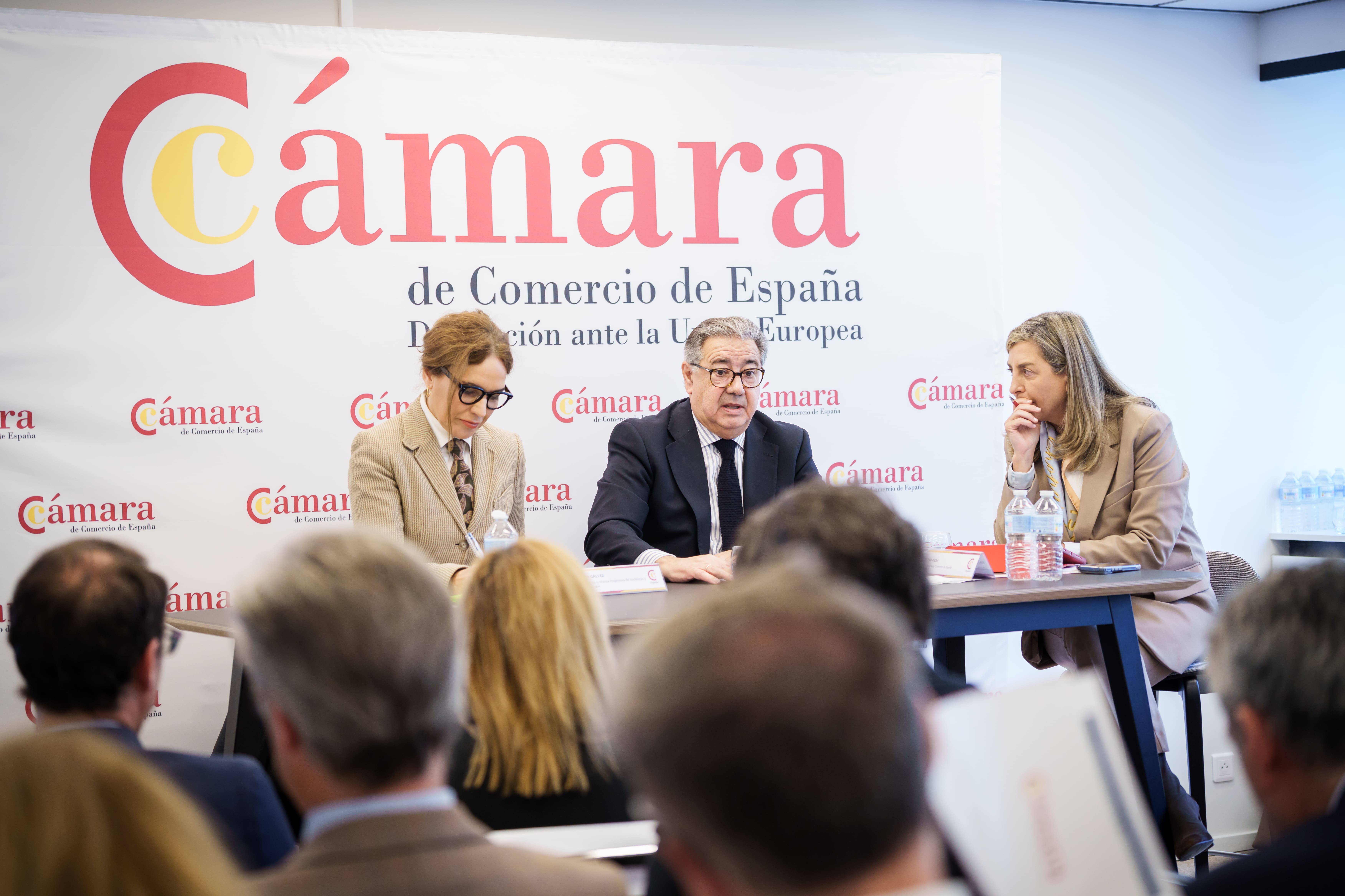Las Comisiones de Asuntos Europeos e Internacionalización de la Cámara de Comercio de España debaten en Bruselas los desafíos de la acción exterior europea ante el nuevo orden económico global