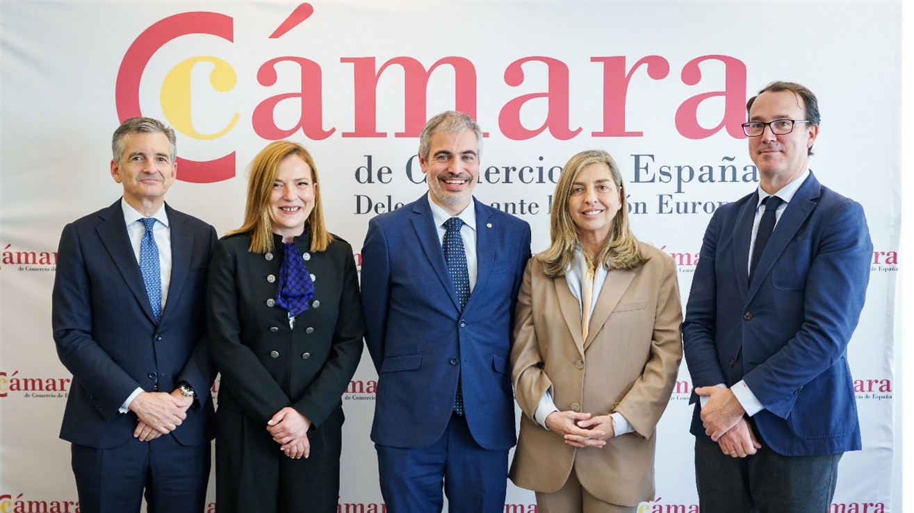 Las Comisiones de Asuntos Europeos e Internacionalización de la Cámara de Comercio de España debaten en Bruselas los desafíos de la acción exterior europea ante el nuevo orden económico global